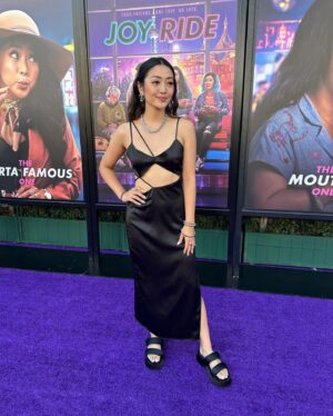 Chelsea Zhang Instagram - J O Y R I D E ✨💕 🤝 & then LOVE IN TAIPEI SOON on Paramount Plus!

(I’m not in joyride…but yes I am in Love in Taipei on Paramount Plus!! 

Out in theaters NOW! go see it!!

Feeling represented & seen. It’s SUCH A FUN movie 😩 & everyone went above and beyond the assignment (very Asian)🫡 so proud 💕 

@joyridemovie