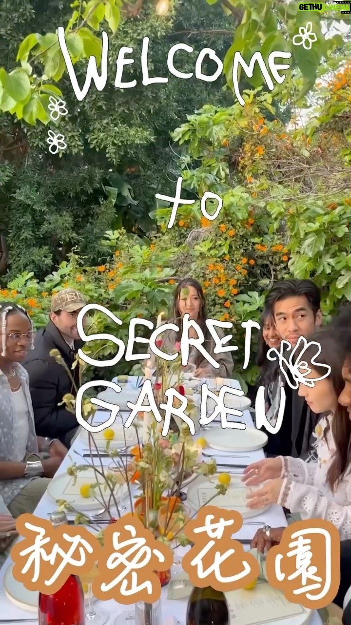 Chelsea Zhang Instagram - Seom Studio x @sua_superette threw an intimate dinner party “Secret Garden” 🌸🍃🐲✨with our host @chelseatzhang where we invited our guests to enjoy beautiful spread of organic Sichuan cuisine and handcrafted cocktails tucked away in private garden in Silver Lake. If you need new idea to host community event, contact @sua_superette for catering - not only you don’t need to worry about prep and cook for your guests, you can let ease and enjoy rest of your day. Special thanks to our sponsors @flybyjing @drinksanzo @bed.threads @ourplace CD @seom___seom Hosted by @chelseatzhang Photographer @alexajade__ Bar @doebar.co Florals @huabyma Wine @covawinefun Assist @guppygo_ @yrvalentiine