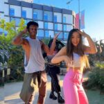 Chelsea Zhang Instagram - she said STEADY GREEN LIKE BROCCOLI 🥦✨ Oh you know we HAD to do this one 💅 . Dc: @dennismik @itsnerika @austincrute Dang this song will always hit 🫶 Na God dey make my tap, e dey rush ✨ #dancechallence #afrobeats #rush #ayrastarr