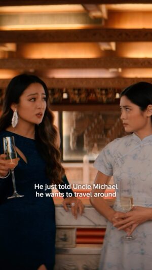 Chelsea Zhang Instagram - some added ~drama~ for your holiday breaks ✨💛🫨

It’s a great time to stream Love in Taipei on @paramountplus !! 🥂 

Merry X-mas Eve friends!! 

#loveintaipei #romcom