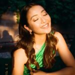 Chelsea Zhang Instagram – ✨✨ backyard film by the amazing, unstoppable, and flawless @thetaliaclaire !!!!!! 

Makeup by the one and ONLY @kittbash !!!! 

Dress: @commense.official