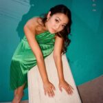 Chelsea Zhang Instagram – ✨✨ backyard film by the amazing, unstoppable, and flawless @thetaliaclaire !!!!!! 

Makeup by the one and ONLY @kittbash !!!! 

Dress: @commense.official