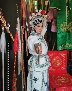 Chen Liping Instagram - Yes! My Very First English Drama #TiTouDao in Progress! I love it😍
Pic2:Wayang Makeup by Jamie👍
 Wayang Hairdresser 珠姐👍
⬅️Swipe to see who's my lover in the Show🤭😍(He was acting as my son in a Chinese Drama Golden Path) 
#TiTouDao
#MediacorpTiTouDao
#TheOak3Films
#LoveTheTTDTeam
#LoveTheTTDCast
#LoveMyWayangTroupeCast
#Grateful #Thankful #Challenging #English #Drama #Hokkien #Wayang #PTL
#ChenLiPing #陳莉萍