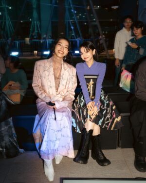 Chen Yan-Fei Instagram - ☁️
台北時裝週記事✨

感謝讓我美美的大家♡
Makeup @backstage_aga @backstage__makeup 
Hair @dustin_four_hair 
Wardrobe @danielwong_official @anvistudios 
Photo @vvvvwangvvvv 

@voguetaiwan 
@designfortaipei 

#2023臺北時裝週
#TaipeiFashionWeek
#臺北時裝週xVOGUEFNO