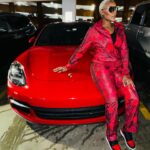 Cheryl ‘Coko’ Gamble Instagram – Sexy Red❤️‍🔥 #chillin