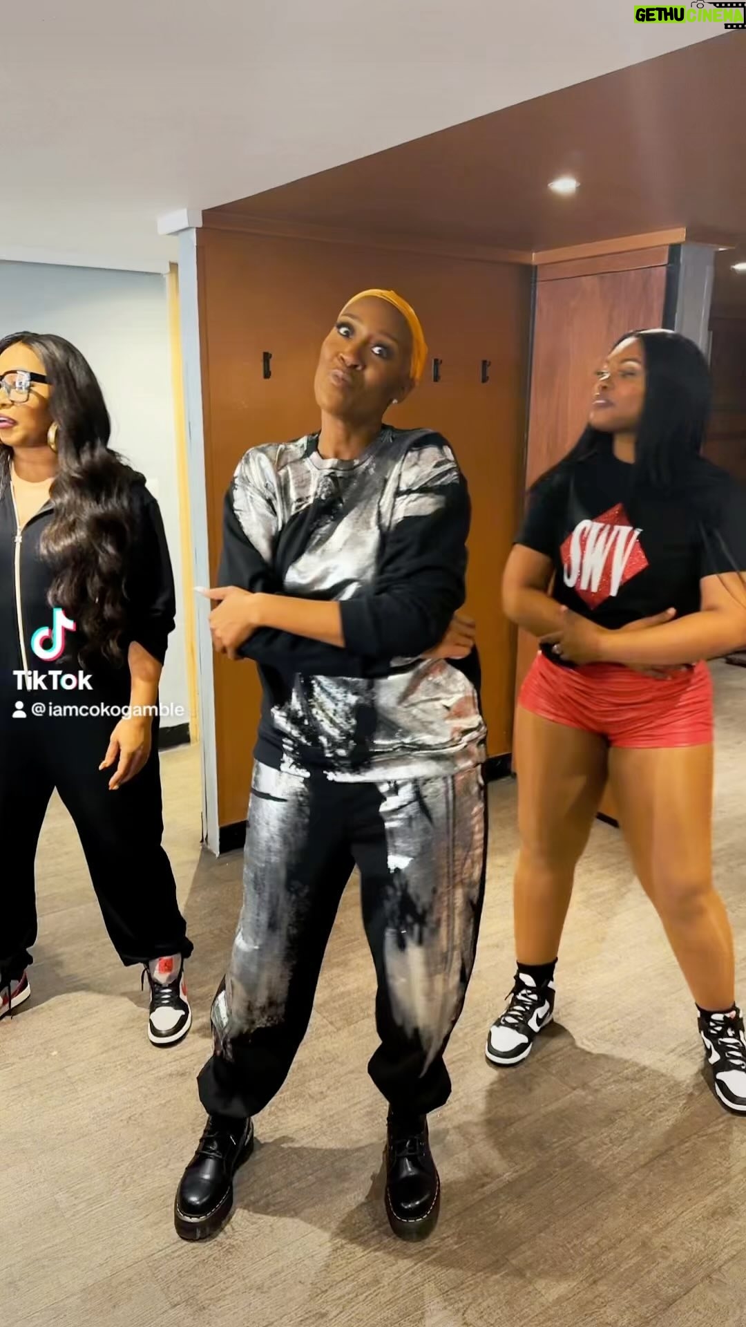 Cheryl 'Coko' Gamble - 15.7K Likes - When you’re old and still wanna be young. 😂😂😂 @deja.packer always got us doing something. 😂😂😂 #swv #backitupanddumpit