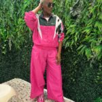 Cheryl 'Coko' Gamble Instagram - I have the right to remain stylish. 💖💫 @beeyeconic down to the socks! Tracksuit: @beeyeconic #tracksuit #stylish #over50fashion
