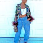 Cheryl ‘Coko’ Gamble Instagram – Fashion is what you buy, style is what you do with it. 🫶🏾👑❤️‍🔥

Jacket made by: (my cousin) @glitzzgalore 

Jeans: @jw_anderson 

Vibe: All ME!😍 

#HappySunday #tooblessedtobestressed
