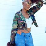 Cheryl ‘Coko’ Gamble Instagram – Fashion is what you buy, style is what you do with it. 🫶🏾👑❤️‍🔥

Jacket made by: (my cousin) @glitzzgalore 

Jeans: @jw_anderson 

Vibe: All ME!😍 

#HappySunday #tooblessedtobestressed