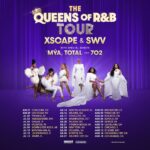 Cheryl 'Coko' Gamble Instagram - ✨ IT’S TOUR TIME! ✨ So excited to be going out with our sisters XSCAPE for THE QUEENS OF R&B TOUR along with fellow 👑 Mýa, Total and 702! Tickets go on sale Friday, March 29 at 10am local. See you all soon. 😘