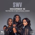 Cheryl 'Coko' Gamble Instagram - It’s going down!!! 👑👑👑 @officialswv December 10th The Theater at the MGM National Harbor #SWV #mgmnationalharbor