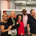 Cheryl Hines Instagram - The crew. I'm going to miss this. Curb Your Enthusiasm's final season is on now. 🥲😊 on @streamonmax #curbyourenthusiasm #larrydavid #curb #susieessman #jbsmoove #jeffgarlin #finalseason #bts