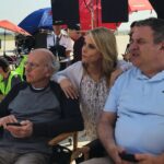 Cheryl Hines Instagram - Is this really happening? The last season of Curb Your Enthusiasm is airing now! Sun nights on HBO. Streaming on MAX You can't look away. #larrydavid #jeffgarlin #curbyourenthusiasm #bts