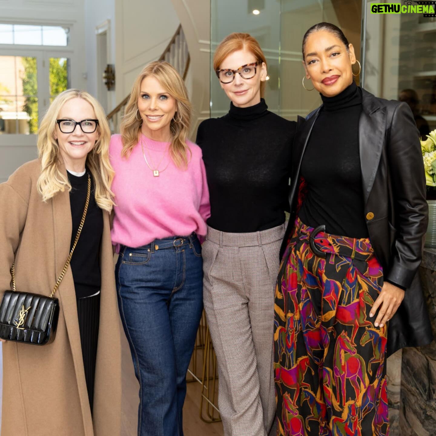 Cheryl Hines Instagram - This week we gathered an incredible group of women founders, leaders and entrepreneurs in my home to celebrate my dear friend @_cherylhines . Cheryl has a heart that sparkles 💖 and radiates such love. Her new collection @hinesandyoung is out for Valentines Day and it’s delicious. The best part of the day was the feeling of connection and support that pours out of women who support one another. There were tears, laughs and powerful insights shared. I love hosting these gatherings and look forward to the next one. It’s amazing what women can do when we hold space for one another and take care of our souls. ❤️❤️❤️ And the delicious food and decor was provided by my close friend @kosherculinarynights ❤️🙏 Thank you to our amazing photographer @ographr . I love you 😘