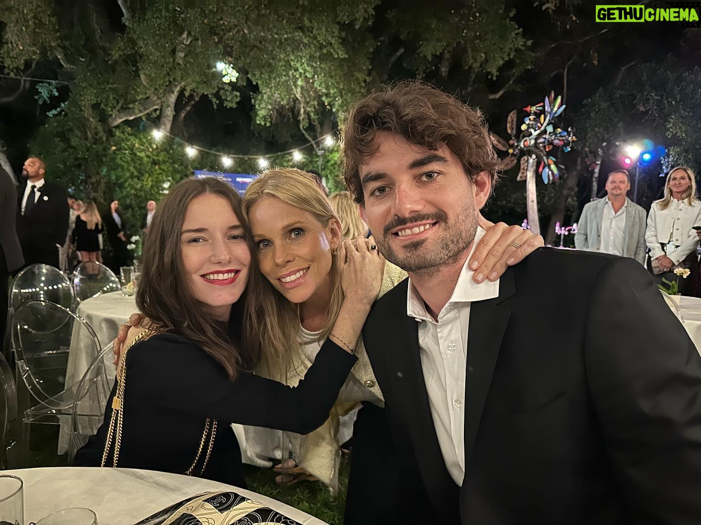 Cheryl Hines Instagram - Oh what a night! Kick & Conor- pure joy🤍🤍🤍 #family #love