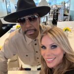 Cheryl Hines Instagram - Me & JB. Behind the scenes at the LA Times photo shoot for Curb Your Enthusiasm. The beginning of the end premieres on Feb 4th HBOMAX. #curbyourenthusiasm #jbsmoove #leon