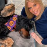 Cheryl Hines Instagram - Which energy are you bringing for Halloween weekend? 🐾💕🎃 😂 #dogsofinstagram #halloween #costumeideas #weekendvibes
