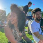 Cheslie Kryst Instagram - The four of us have mastered two things: curly hair and the light-skinned squint 😂😂 @page.salon @asa_kryst and @chanluxe flew to NYC this week so we could watch @billieeilish at @govballnyc (and to see me duh lol). Swipe for a photo dump of us at the festival, hanging in NYC, and our permanent gold bracelets we got welded on—guess this is the adult version of friendship/sibling bracelets? Love y’all 🥰❤️❤️❤️ . . . . #govballnyc #nyclife #siblings #siblinglove #billieeilish #festival #festivalfashion #festivaloutfit #curlyhair