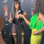 Cheslie Kryst Instagram - Rihanna called me a Savage. You can’t tell me we aren’t BFFs now lol full clip tonight on @extratv #TeamRihannaNavy #teamsavage . . . . #rihanna #rihannanavy #savagexfenty #savagexfentyshow #extratv #chesliekryst