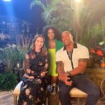 Cheslie Kryst Instagram – Puerto Rico one day, Atlanta the next to interview these two INCREDIBLE people about their new โJungle Cruiseโ movie (hence the jungle-worthy backdrop lol). Emily Blunt and Dwayne Johnson were hilarious in person and on screen. Scroll to the end to see the stain on my poor jumpsuit left by a gummy bear I unknowingly dropped on myself just before the interview. ๐๐๐ It melted to my jumpsuit and stuck to my jacket (you can actually see how it stuck to my outfit in the second pic). This sweet tooth of mine has dangerous consequences lol .
.
.
.
#therock #junglecruise #extra #extratv #emilyblunt #dwaynejohnson #bts #onset #greenoutfit #greenblazer
