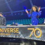Cheslie Kryst Instagram - Selecting the next Miss Universe: a photo story lol #WhoWillSheBe ?? Gown: @jovanifashions . . . . #missuniverse #missuniverse2021 #bluegown #bluedress #missusa2019 #jovani