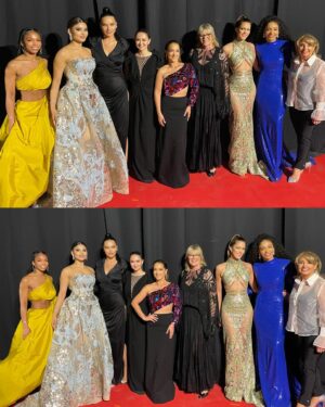 Cheslie Kryst Instagram - Selecting the next Miss Universe: a photo story lol #WhoWillSheBe ?? Gown: @jovanifashions .
.
.
.
#missuniverse #missuniverse2021 #bluegown #bluedress #missusa2019 #jovani