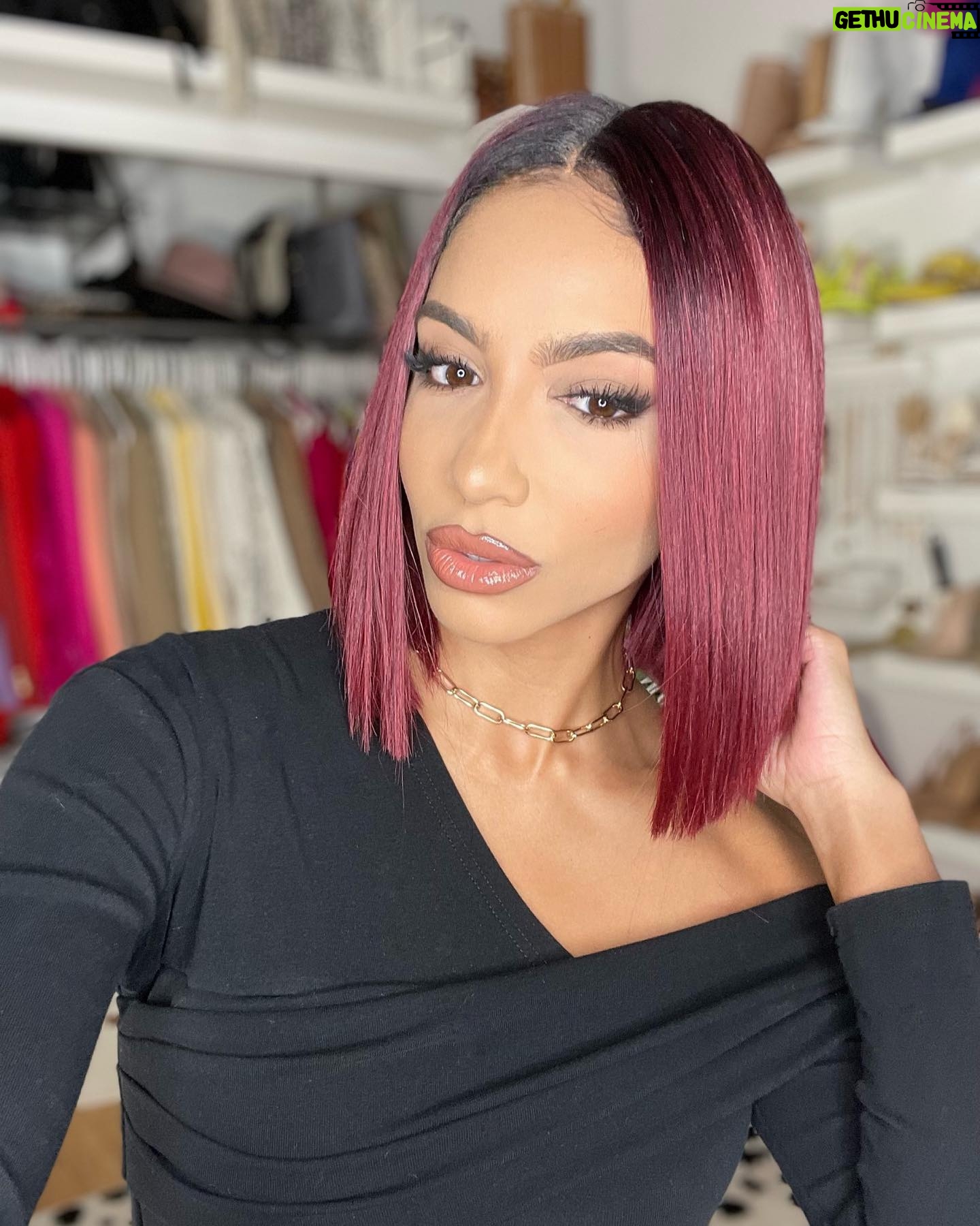Cheslie Kryst - 42.4K Likes - Red says hello 😉