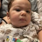 Cheyanne Buys Instagram - Never met a baby that looks like he wants to fight everybody. But this is my boy. The many faces of Devi 🙈🤎