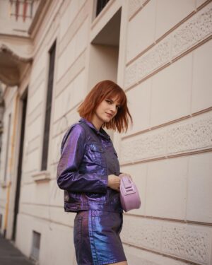 Chiara Galiazzo Instagram - Viola è il mio colore preferito 😈💜✨