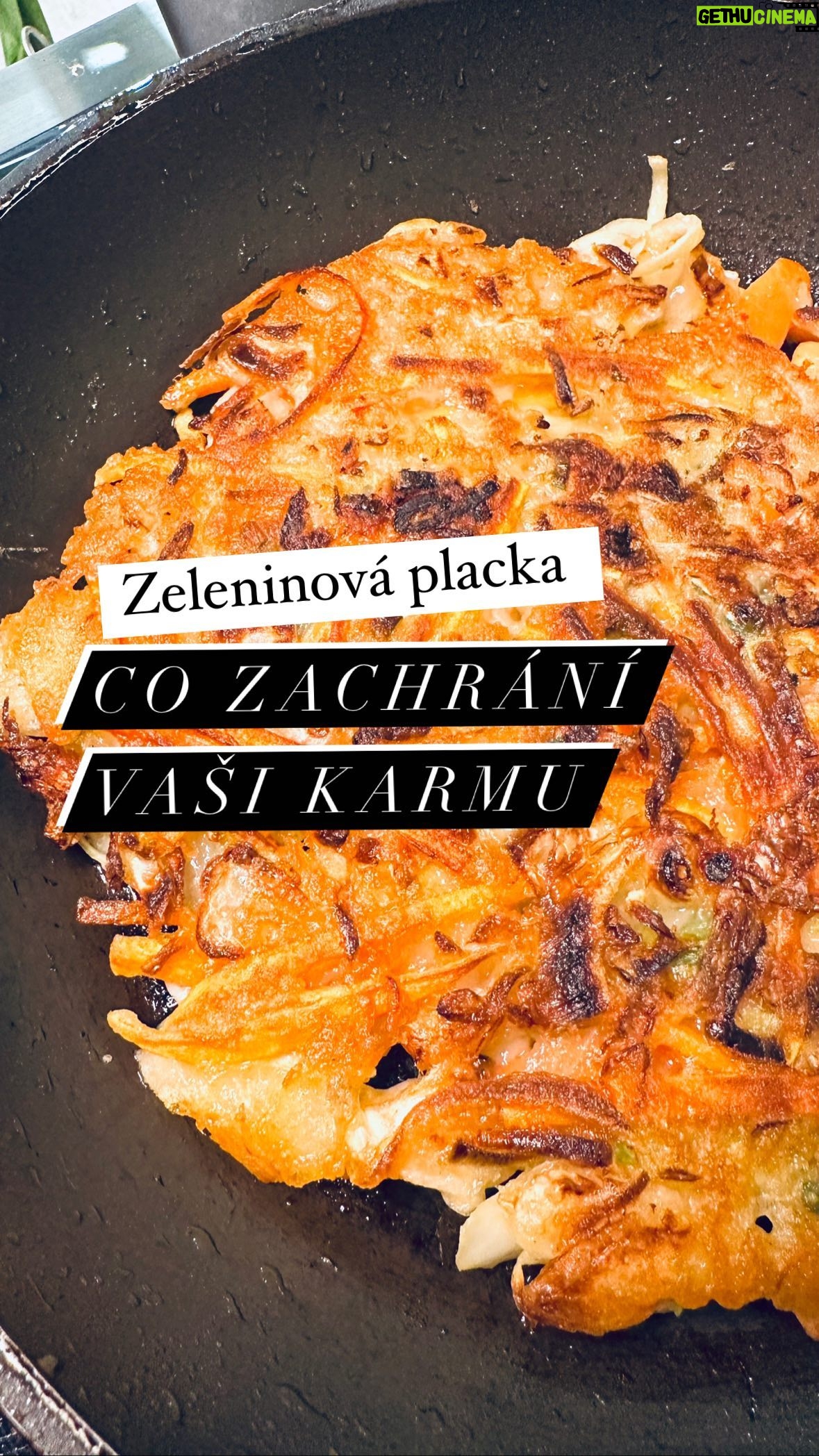 Chila Ta Thuy Instagram - Korejská zeleninová palačinka Yachaejeon. Neptejte se mě, jak se to čte. Já jsem z Vietnamu a umím číst jenom v češtině. 🌝 ⠀ ⠀ ⠀ Tady přesný poměr na těsto na zhruba 600 g zeleniny: ⠀ 150 g hladká mouka ⠀ 100 g rýžová mouka (pokud nemáte, můžete použít i jenom hladkou, ale nebude to pak tak křupavé 🌝) 50 g kukuřičného škrobu (lze nahradit bramborovým) lžička pečicího prášku ⠀ lžička soli⠀ lze přidat i jedno vajíčko, lépe vám pak bude placka držet.⠀ ⠀ Na co si dát pozor: Zelenina by neměla plavat v těstu, ale být jím jen lehce pokrytá jako salát s hustým dressingem. Pokud jste přidali příliš mouky do zeleniny, můžete vždy přidat trochu vody. Nezapomeňte dosolit. Nešetřete olejem. 😎 #spetkachili #korejskaplacka #dobrakarma #dobrejzivot #zeleninovaplacka #vegerecepty