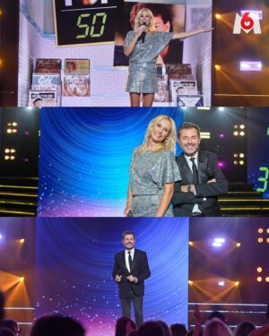 Chimène Badi Instagram - Ces tubes ont marqué nos vies ! Retrouvez-les en compagnie d’invités exceptionnels 🎤🤩

« Les 40 ans du TOP 50, la soirée anniversaire », présenté par @elodiegossuin et @jerome_anthony_officiel, mardi 27 février à 21.10 

📸 Serge Arnal / M6
