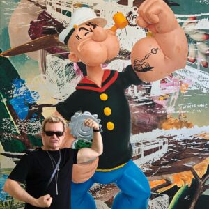 China Chow Instagram - STRONG TO THE FINISH! 
@billyidol @mariaarenabell @jeffkoons x