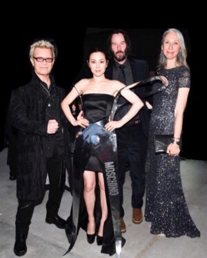 China Chow Instagram - BILL & TED!!!! ...and Alexandra & me 
@billyidol 📸 @bfa #wildstallions