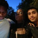 Chinenye Ezeudu Instagram - Sitting in a tree, K-I-S-S-I-N-G. First come love, then comes marriage...