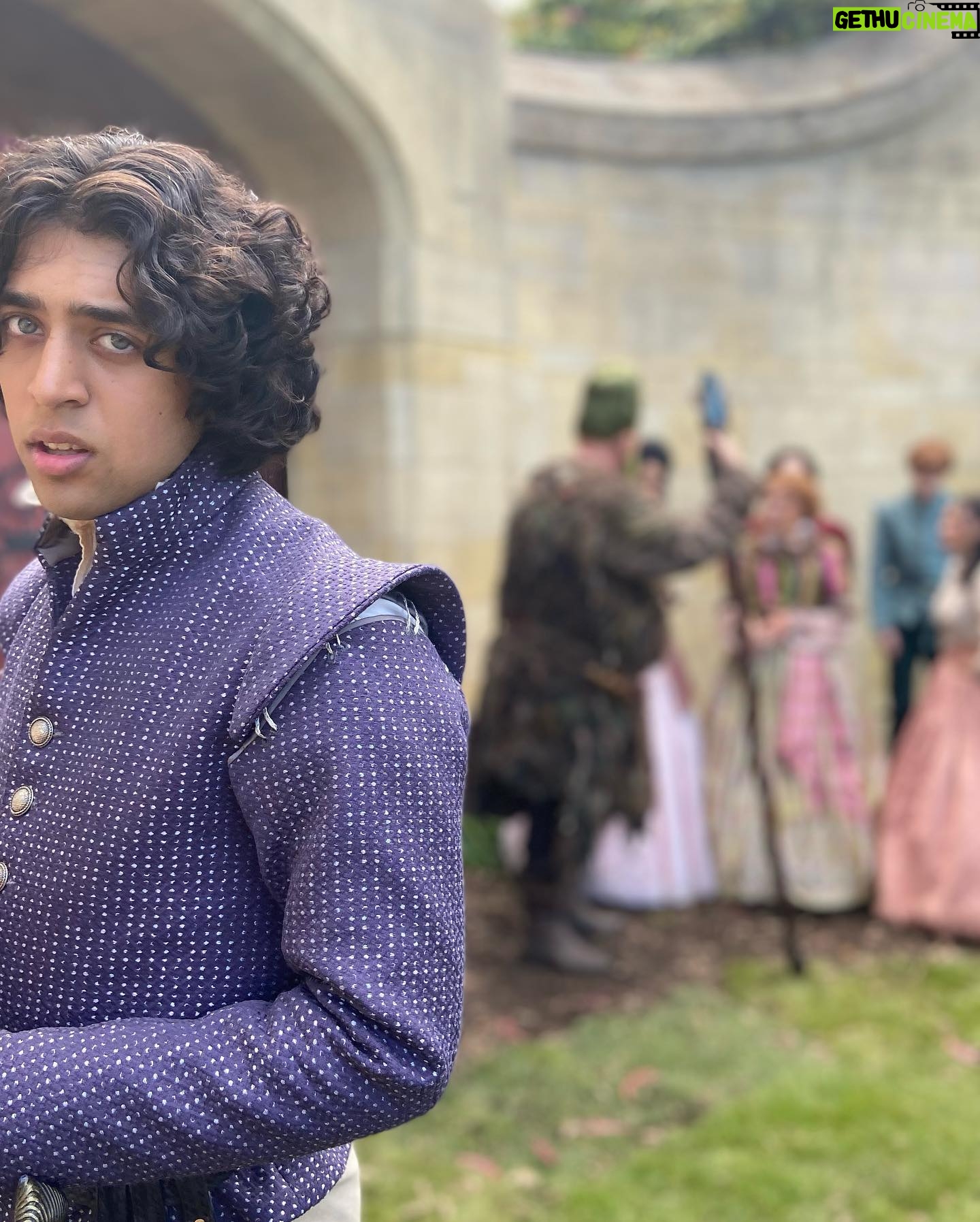 Chinenye Ezeudu Instagram - Sooooo you know how I love behind the scenes...here you go. More to follows @theschoolforgoodandevilmovie is out now well done to all involved!!