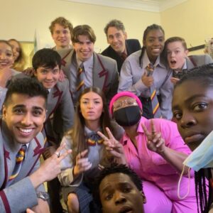 Chinenye Ezeudu Instagram - It’s a film!  What reaction are you? I’m definitely @chaneilkular Also why does my voice sound like that. @sexeducation