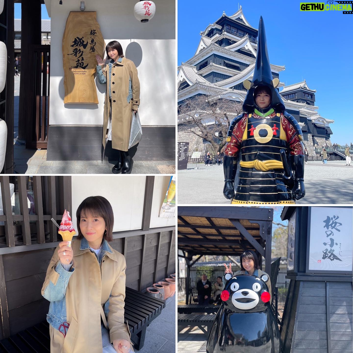 Chisato Moritaka Instagram - 2024「今度はモアベターよ!」 3月10日 熊本 熊本城ホール 終了しました! 故郷熊本でのコンサートでした。ただいま~。 来てくださった皆さん温かく見守ってくださりありがとうございました。 ステージ上でも小さなくまモンが応援してくれていました! 久しぶりだけん、たいぎゃ楽しみにしとったよー。 熊本城にも行けて熊本のうまかもんも沢山食べてパワーがみなぎりました! この街でまたコンサートができますように! 次は3月23日 山口 シンフォニア岩国 です。 #chisatomoritaka #森高千里 #今度はモアベターよ #熊本県熊本市 #熊本城ホール #末広 の「#ちょぼ焼き」 #高岡製パン の「#ネギパン」 #JA熊本果実連 の「#ジューシーみかん100」 #ゆうべに #ひのしずく #スイス の「#カマンベルン」 #味屋製菓 の「#亀せん」