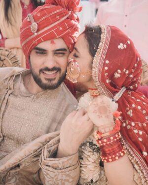 Chitrashi Rawat Instagram - One year of bliss ♥️ Many more to come. Happy Anniversary to us 🥂