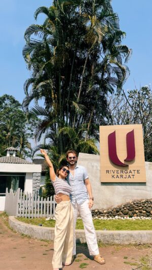 Chitrashi Rawat Instagram - What a fantastic getaway @urivergatekarjat just 2.5 hour from mumbai with so many activities to do around the property. 🌻 #chitstravels