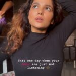 Chitrashi Rawat Instagram - Hair Rage kind a day 🙈 . . #chittybytes #chitrashirawat #relatablereels #dailyreel