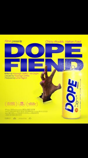 Chizzy Akudolu Instagram - DOPE FIEND Now on @youtube!

Written by @rosanaghhhhh @kiri_shmiri
Directed by @rosanaghhhhh
Produced by Lorine Plagnol
Executive Producers @pax.mark Justin Edgar
Associate Producers @rosanaghhhhh @kiri_shmiri
Story Producer @flsswtsn
Director of Photography @rikburnell
Editors @ol_qwerty_bastard Helena Evans
Colourist @tobytomkins
Re-Recording Mixer @soundbyjules
Supervising Sound Editors @jimmypayday @gavinrose04
Casting Director @hmwcasting
Hair & Makeup Designer @hannah.shaikhup
Composer @simnprtr
Script Supervisor andreapazguerrero
1st AD @aririssotti
Production Sound Mixer Chris Bullock
Music Supervisor Ciara Elwis
Production Designer Sean Hogan
Art Director @i_am_dave_the_goldfish
Costume Designer Kelly Tood
Production Managers @vforvala @cheribombbomb
Junior PM @emnlrtr
Production Runner @tolgadaysal
2nd AD @stylaphone
3rd AD @anna.fiscus
1st AC @colour.grady
2nd AC littlsonia Ana Sultan
Camera Trainee @gwentodai
DIT @tamas.meder
Key Grip @phatboymo
Gaffer @georgie_callaghan_
Sparks @lucyrollinsonpayne @slothy.joe
Boom Operator @waverleyhudsonsound
Art Director Asst @zona_industriale_umbria
Art Dept Assts Charlie Pinhui Chen @henrike.knappe
Director’s Asst @itsarabellakc
Intimacy Coordinator @missengland11
Additional Editor @steph_amponsah
Picture Post @harborpictureco
Sound Post @splice_post
VFX @absolute_post
Human Xanax @ellieerogers
Frank Realist jackgoessens
All-Round Top Lad @captidmas

A 104 Films production
In association with @spinsterfilms @sungazerproduction
For @film4
Poster Artwork by @ebeinish #DopeFiend