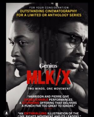 Chizzy Akudolu Instagram - Been watching this incredible series only to find my mate @tforrestdop is the Cinematographer!! It’s stunningly shot and the acting is top notch!! Very interesting to see Malcolm X and Martin Luther King together. Epic!!

#MLK/X #Genius #MartinLutherKing #MalcomX #civilrights #Emmys