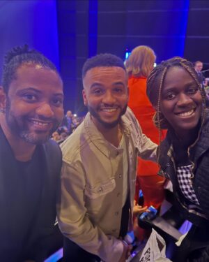 Chizzy Akudolu Instagram - Got the chance to go to the IF premiere thanks to @concordemedialondon ❤️🩷

It’s about imaginary friends and it made me long to be a child again. It really is an adorable film. Look out for the hilarious cameo from Brad Pitt and the beautiful tribute to Louis Gossett Jr ❤️

@paramountuk @ifmovie #IfMovie 🧸