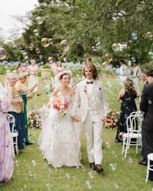 Chloé Hayden Instagram - Heartbreak High star Chloe Hayden and her partner Dylan Rohan invited marie claire to attend their gorgeous fairytale wedding in January this year.
 
The actor says, “We knew that we wanted it to feel like us above anything.” And her new husband agreed, “We wanted it to feel like a party.”
 
To see all the stunning photographs and read about their romantic love story, check out the link in bio and the new issue of #MarieClaireLifestyle, on sale now.
 
Photography: The Couples Photographer, Nick Watson (@weddingswithnick)