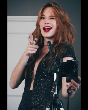 Chloe Dykstra Instagram - It’s been a weird few weeks and I haven’t done the thing, here are some v serious self-indulgent mirror self-portraits from Outfit #18 #NowhereToGo