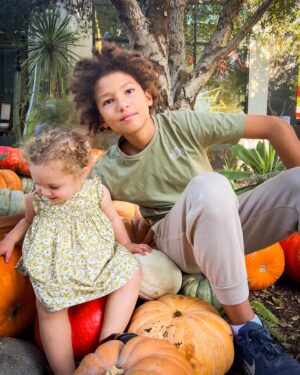 Chloé Mortaud Instagram - Halloween started early…check out our costumes on pic 2 🎃
