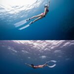 Chloe So Instagram - 享受海底世界的寧靜🌊