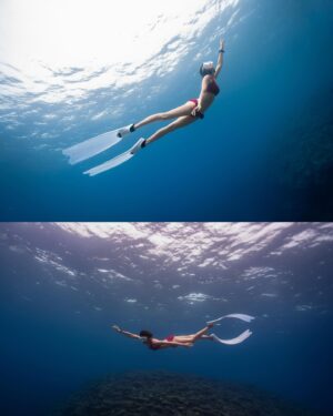 Chloe So Instagram - 享受海底世界的寧靜🌊