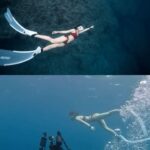 Chloe So Instagram - 享受海底世界的寧靜🌊
