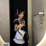 Cho Hyun-young Instagram – 이번주 일요일 메이드카페에서 알바한 썰 푼다..